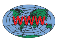 World Map with WWW